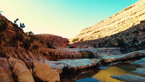 a river in the middle of the sahara desert algeria biskra