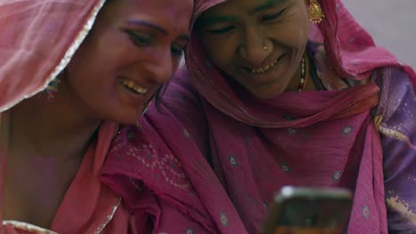 rajasthan people celebrating the festival of colors holi in india