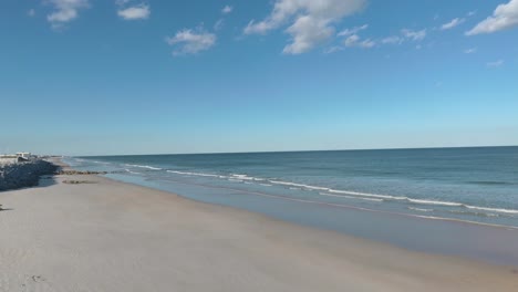 Wunderschöne-Sandstrände-Am-Fluss-Zum-Meeresstrand-Flagler-County-Florida