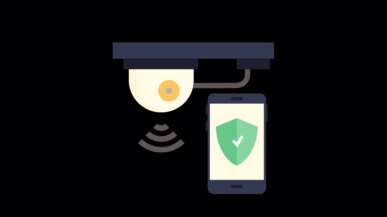 Telecamera di Sicurezza Wireless che si Connette a Smartphone per la Protezione Domestica