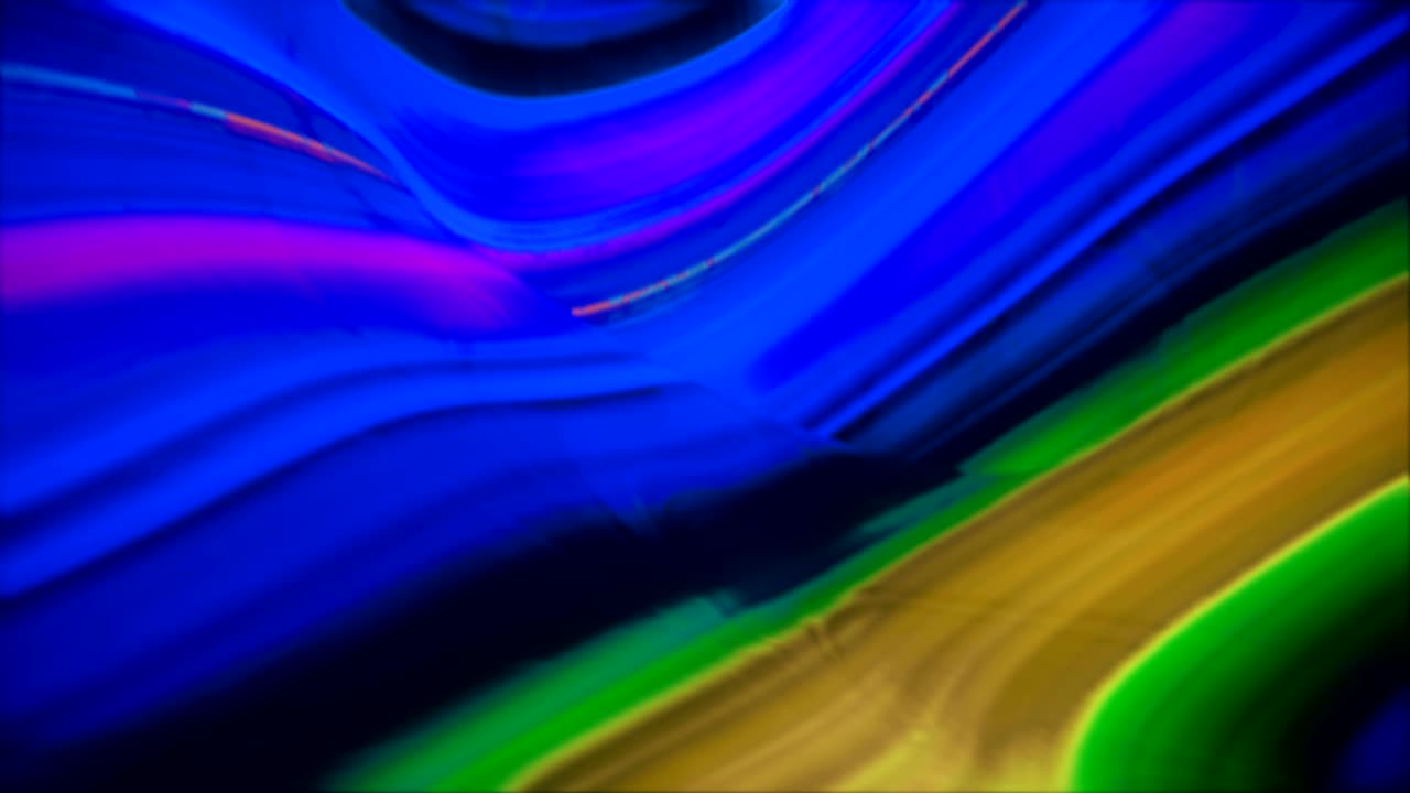 las rayas de color neón.