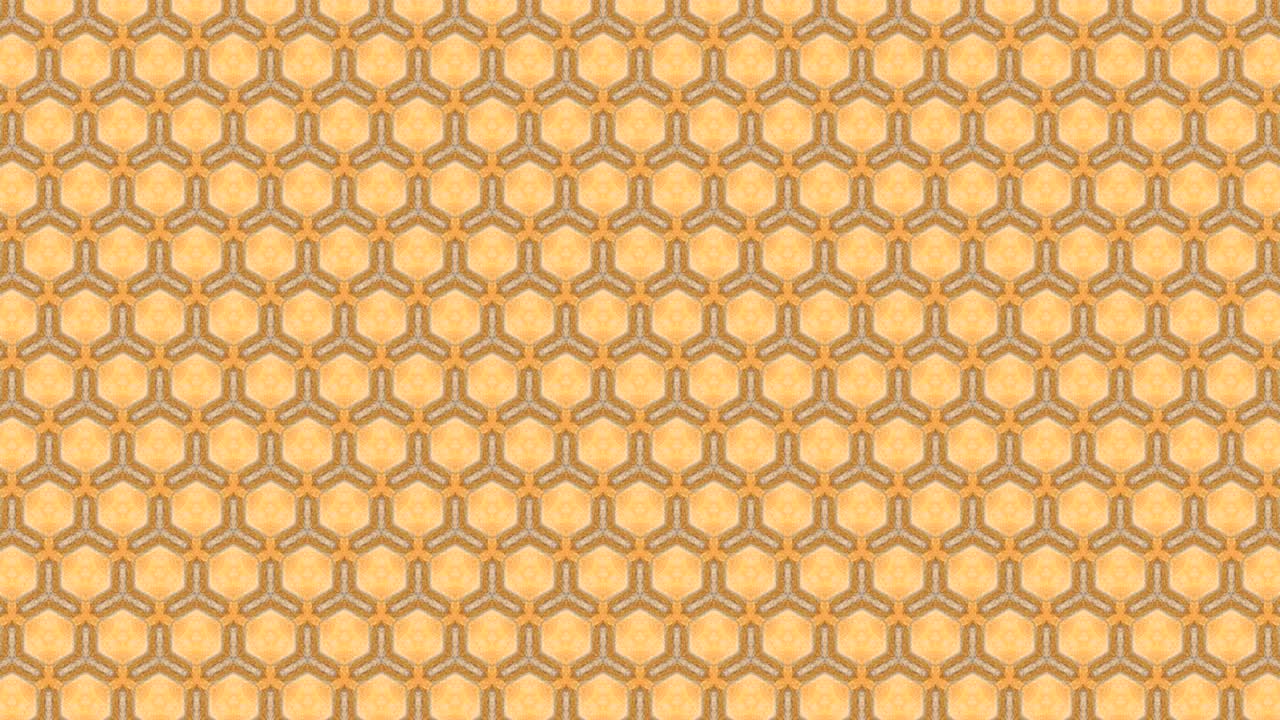 secuencia de caleidoscopio virtual infinito o patrones de bucle sin costuras.