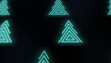 Neon-green-christmas-trees-pattern