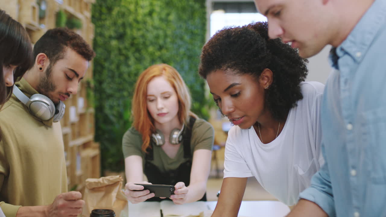 Startup business people, creative planning