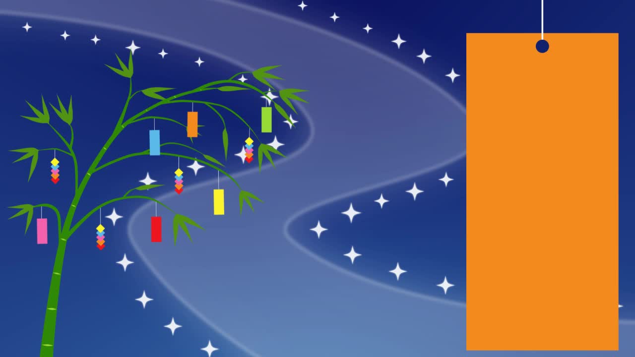 Japanese TANABATA Looping streaming background. 1080p.mp4
