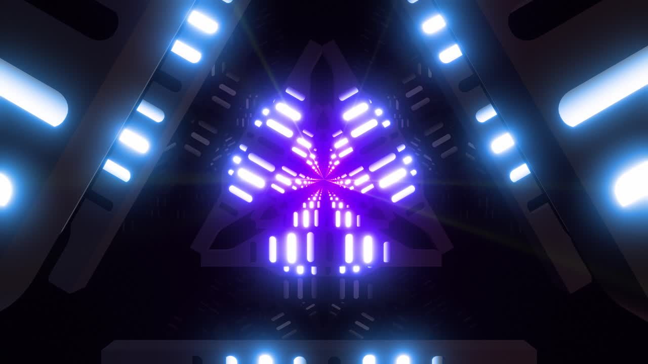 Neon tunnelvisueller