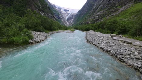 Glacier-Kjenndalsbreen-Beautiful-Nature-Norway-natural-landscape.