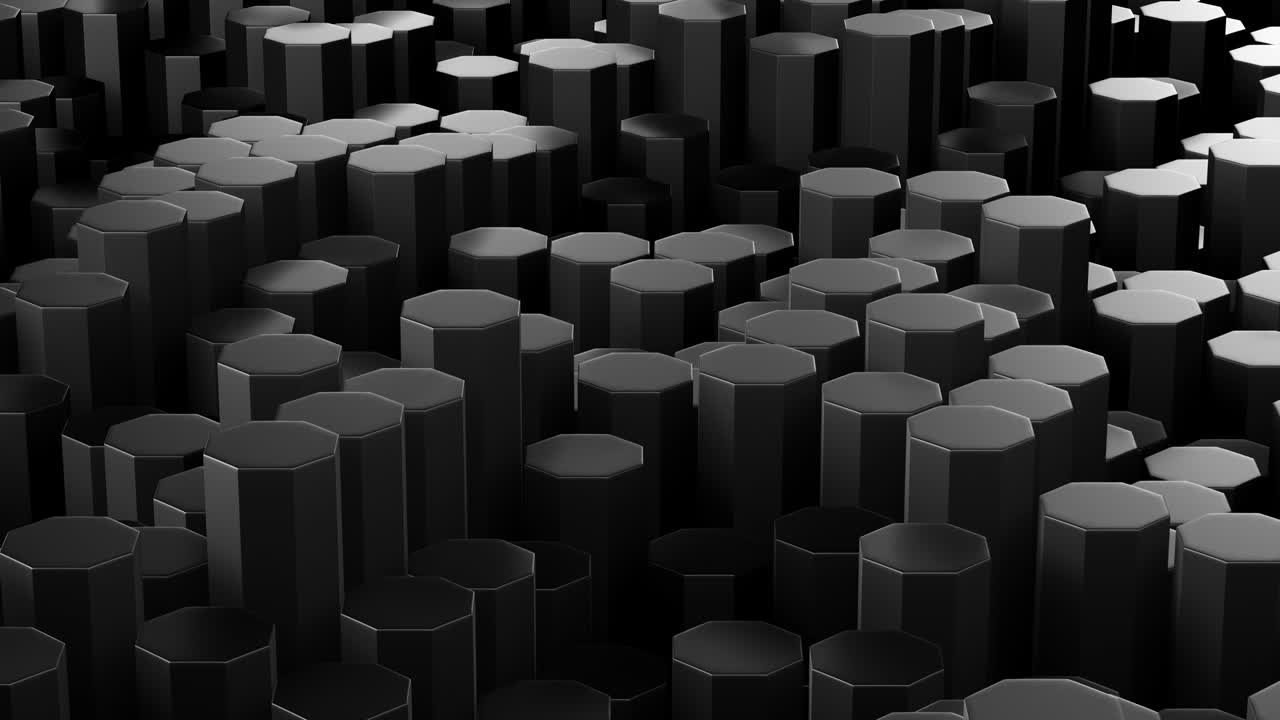 animación en 3d de fondo de polígono geométrico abstracto.