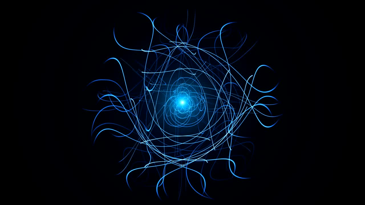 fondo abstracto con esfera de cuerdas