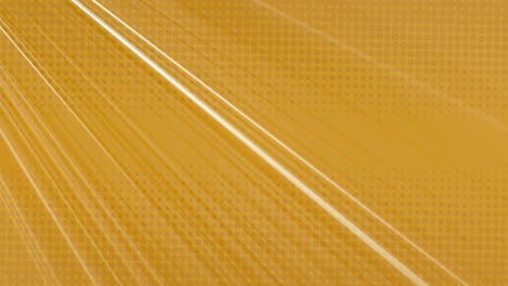 animation of glowing light trails moving over yellow background
