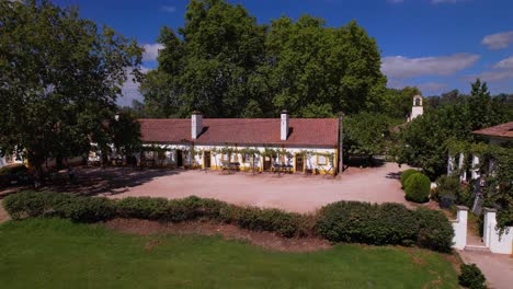 Aerial-View-Rural-Portuguese-Bed-and-Breakfast-Accommodation-Quaint-Rooms