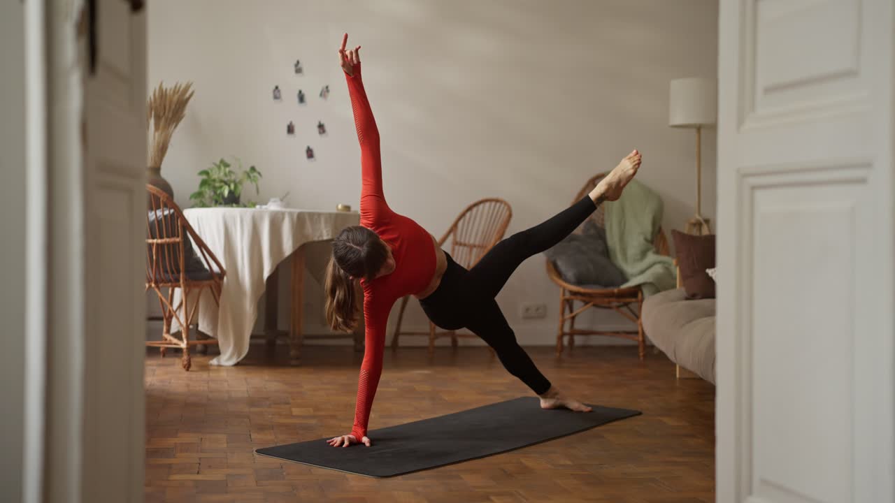 Yoga-Übungen zu Hause