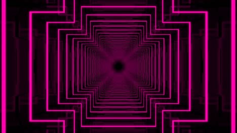 bucle de espacio de túnel