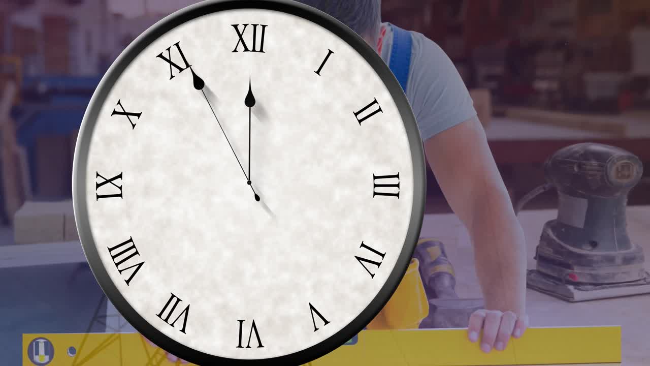 este video es una animación generada digitalmente del día internacional de los trabajadores