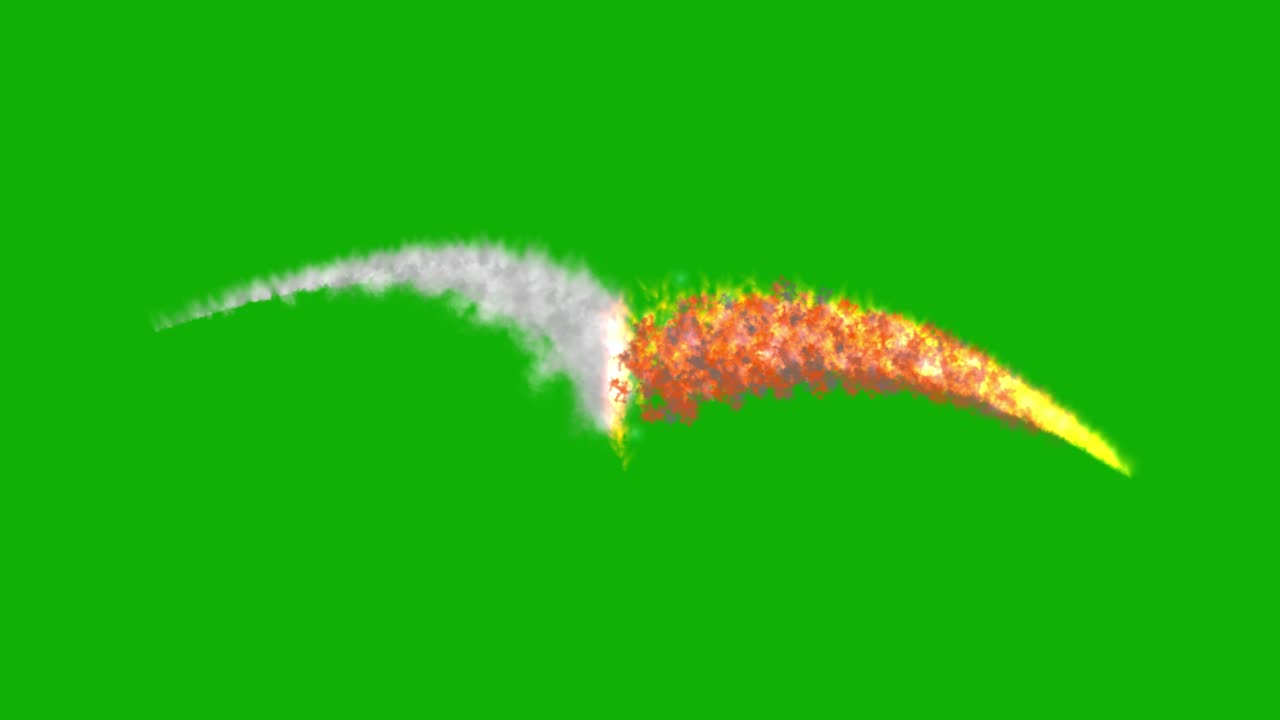 corrientes de agua y fuego colisión con fondo de pantalla verde