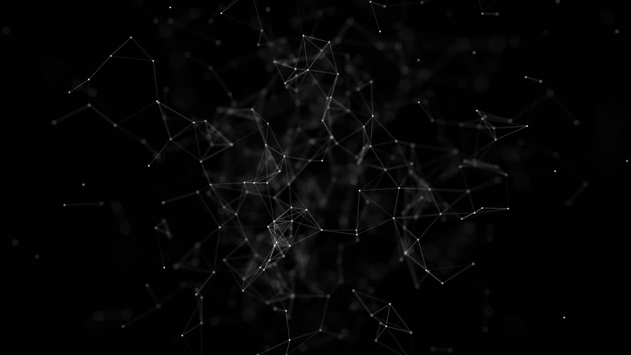 Abstract Network Graphic Background