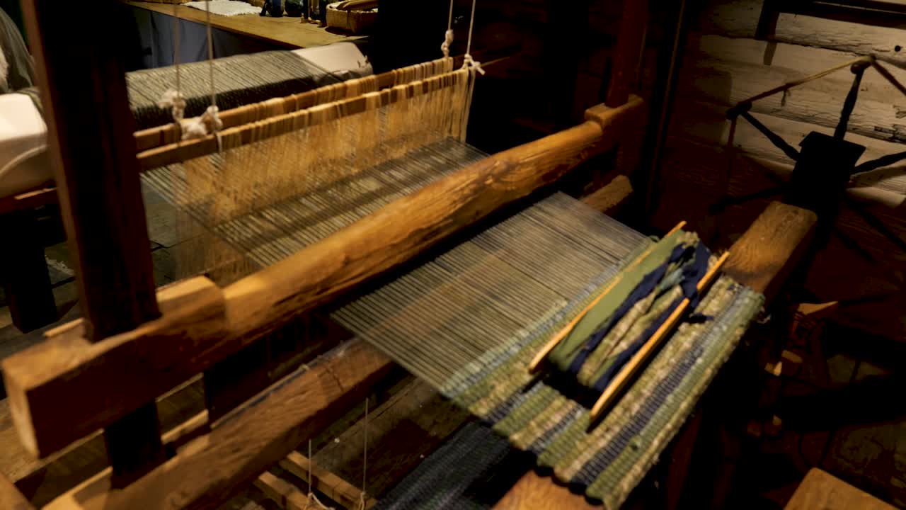 American frontier loom from the 1770s