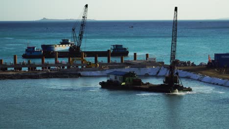 Hydraulic-sea-minerals-excavation-at-Ninh-thuan-province-Vietnam