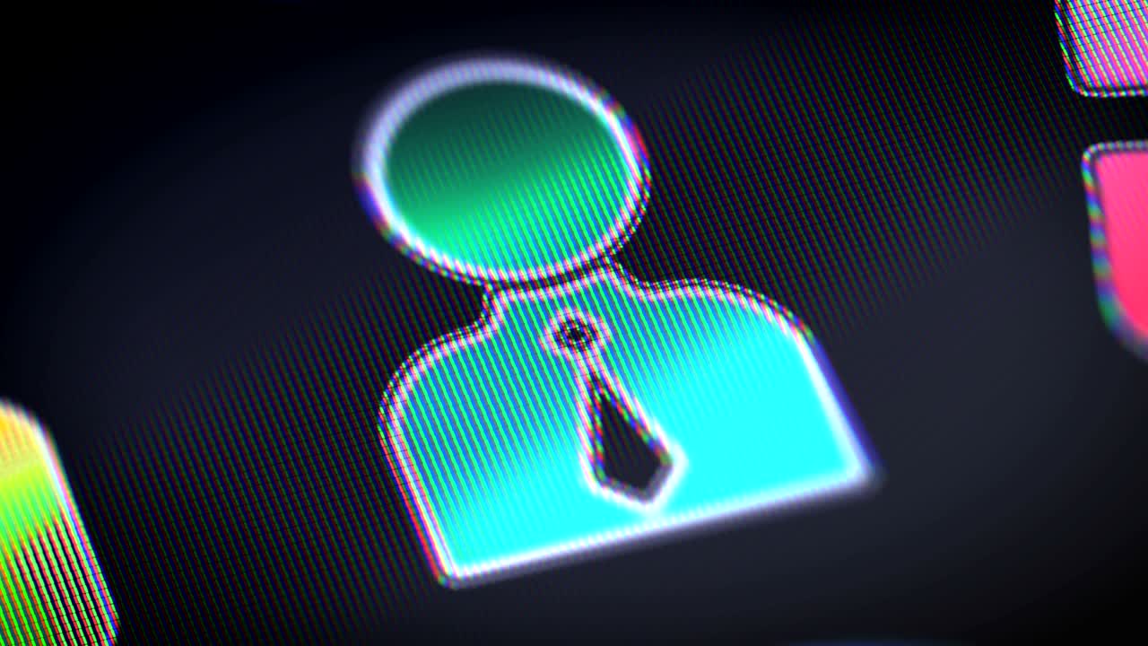 el icono de la persona en la pantalla.