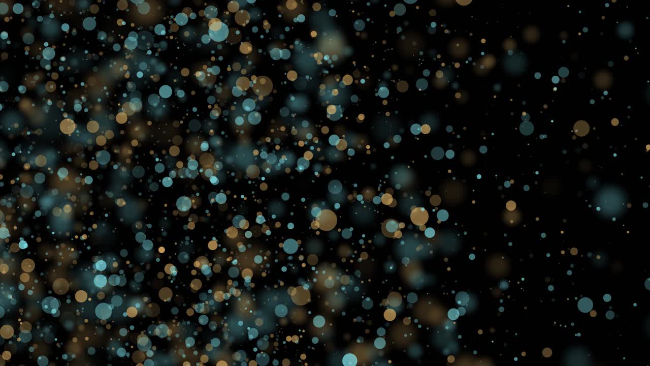 Luxury bokeh particles stars shimmering air dust particles fly stars background christmas stars