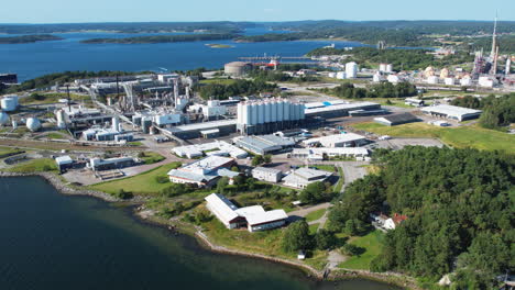 borealis industrial site in stenungsund, polyolefins and base chemicals production