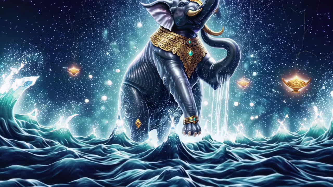 Elephant in the Ocean