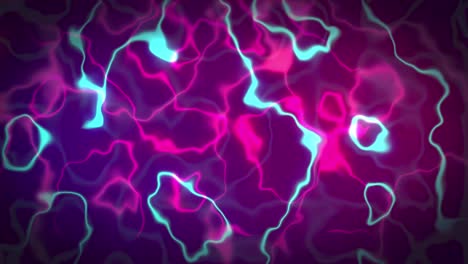 fondo de movimiento abstracto de energía ondulada con ondas moradas, azules y rosas