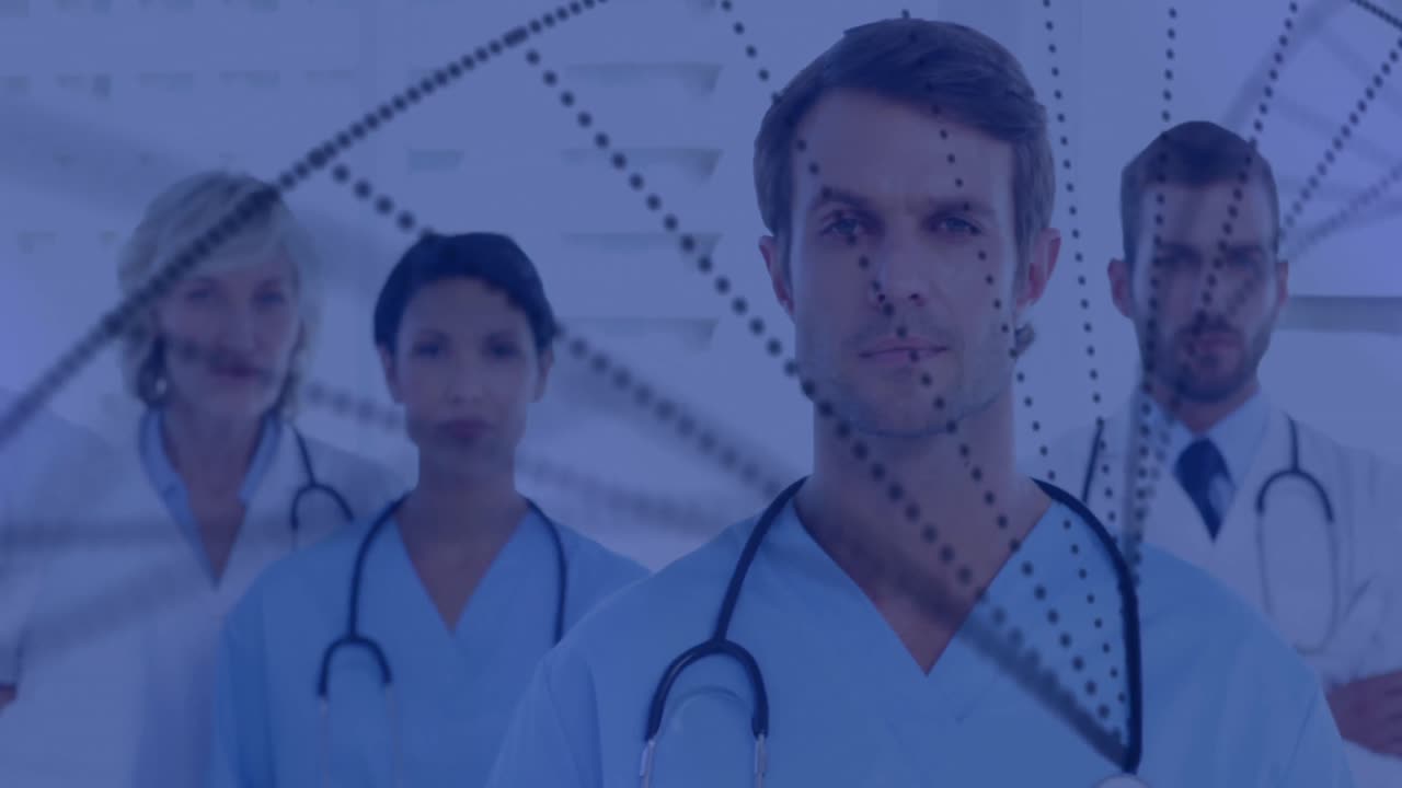 의사 그룹에 대한 dna 구조 형성