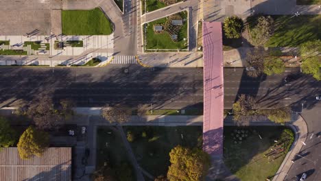 law school bridge and figueroa alcorta avenue in buenos aires