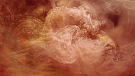 nube de humo de color melocotón rosa efecto de movimiento de neblina