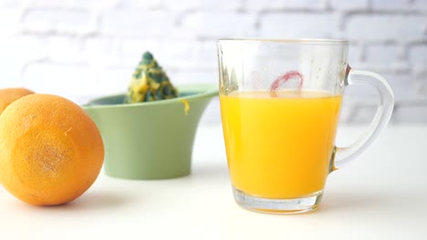 freshly squeezed orange juice