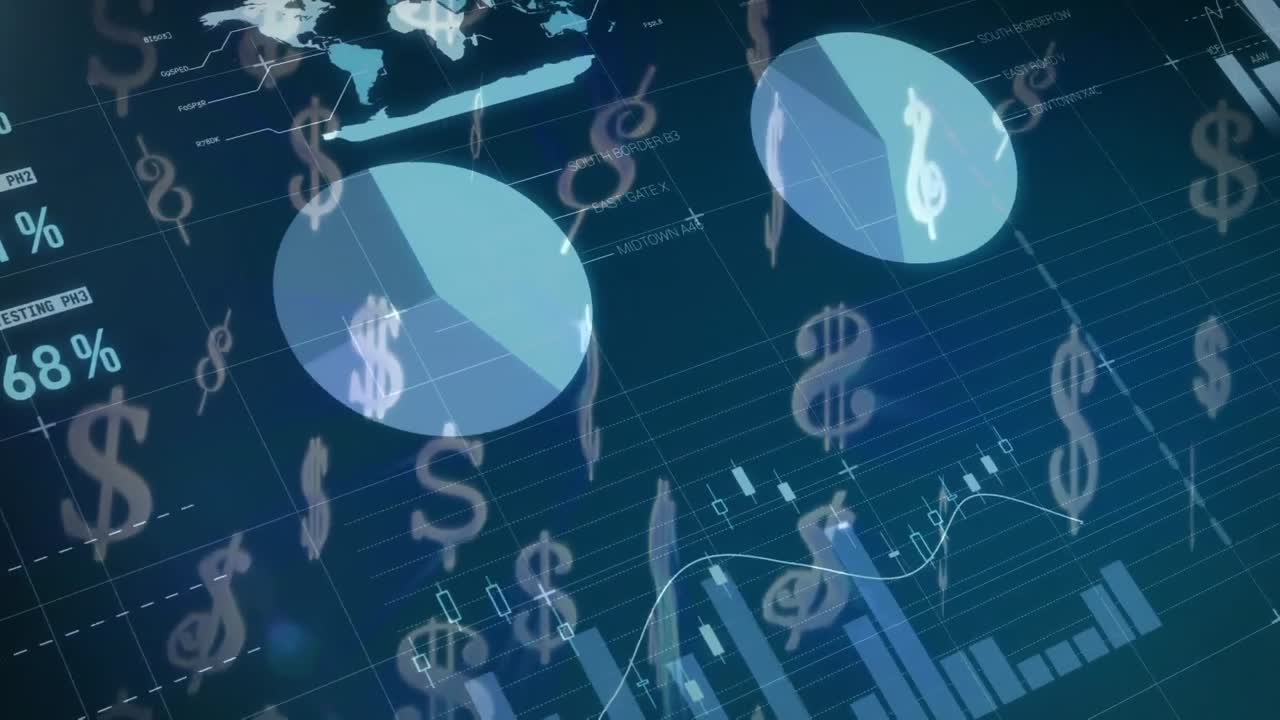 달러 의 그래프 와 통계