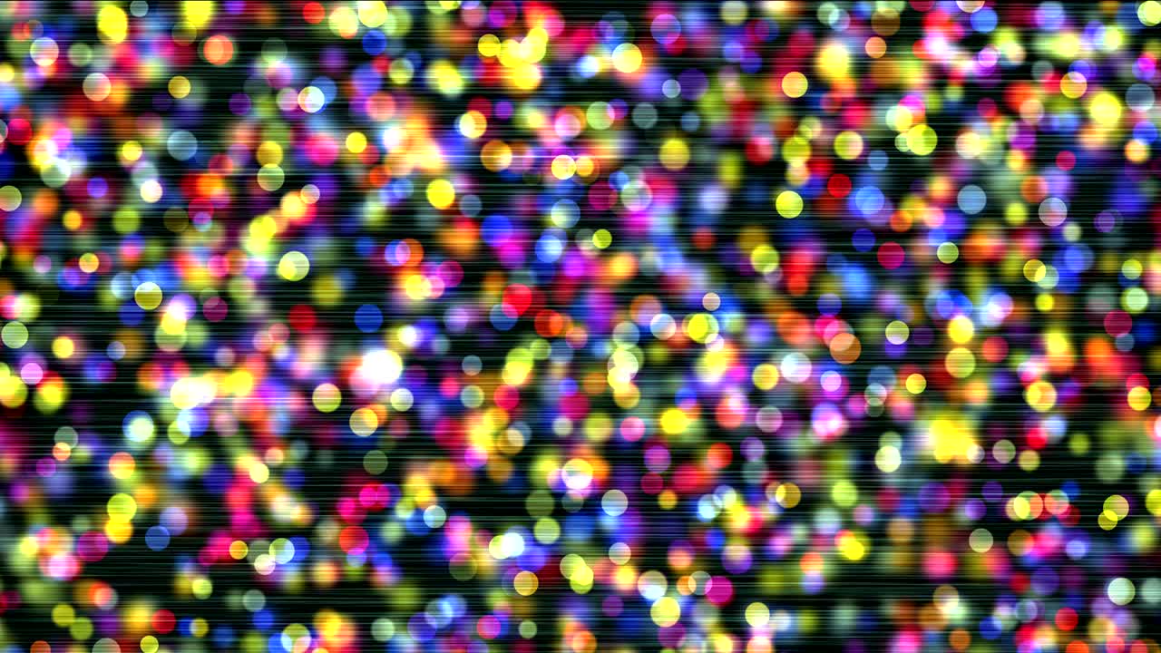 circles bokeh background 4k