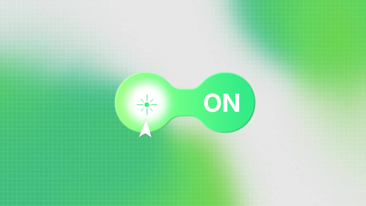 Animación de cambio de modo de UI moderna
