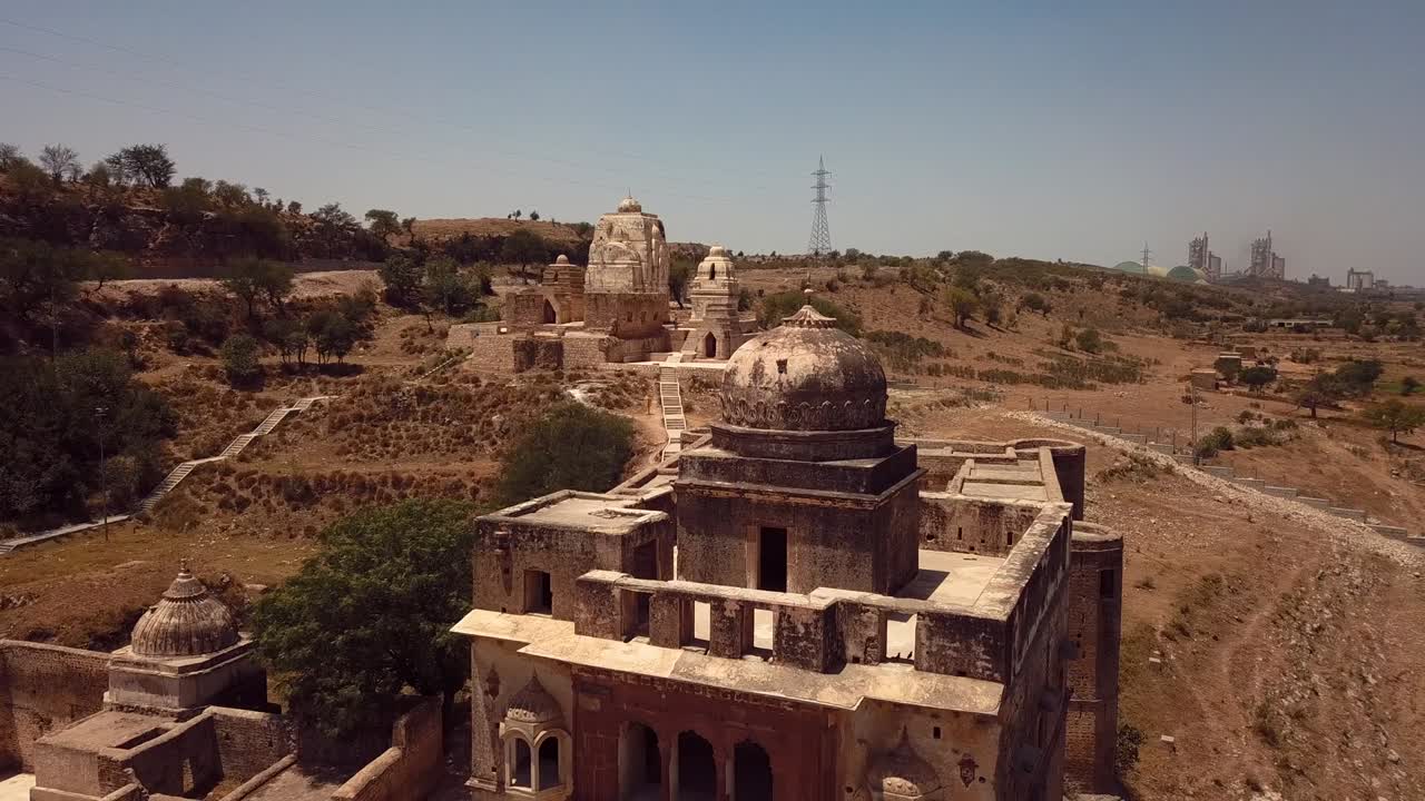 imágenes aéreas de 4k del shri katas raj