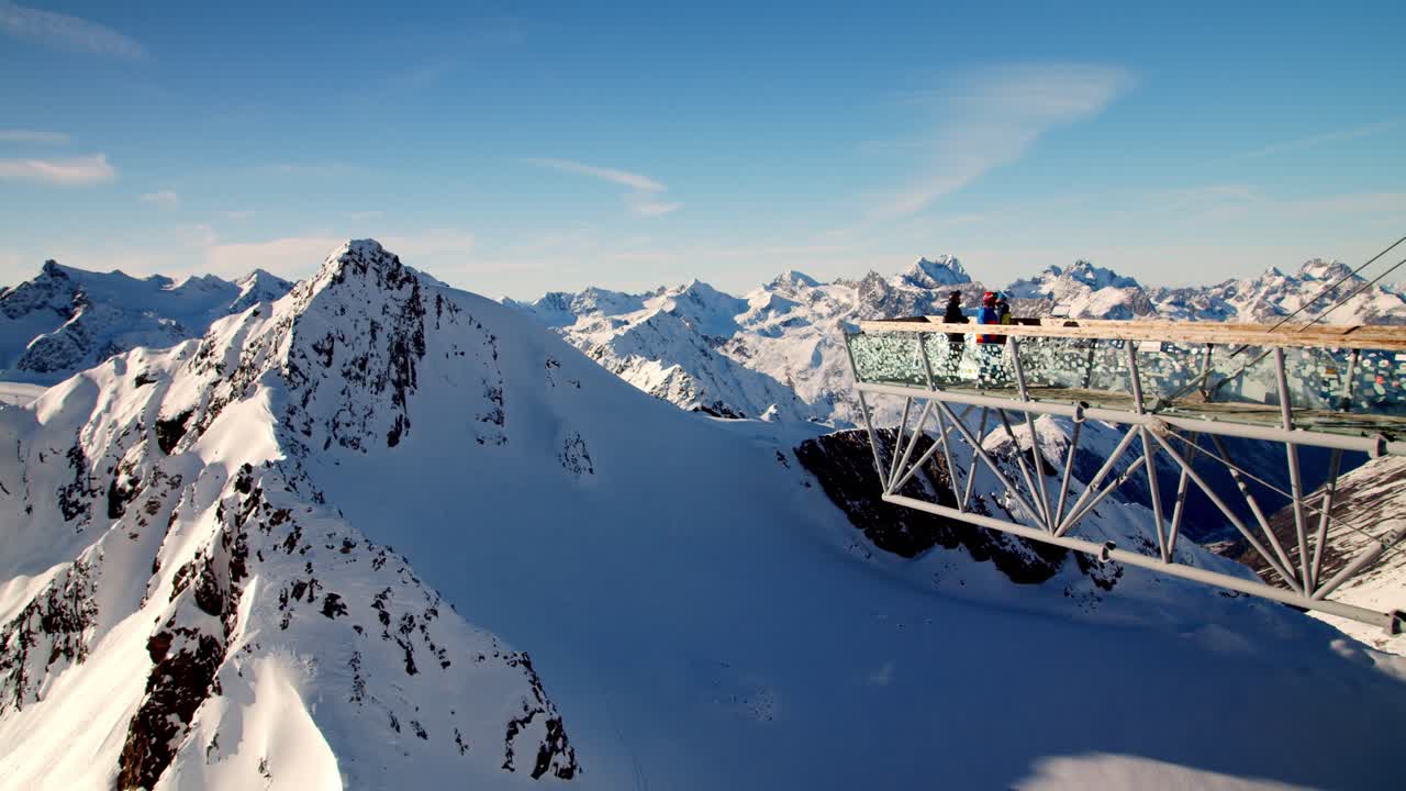 외츠탈 솔덴 전망대 스키장