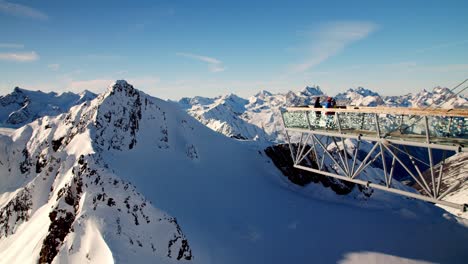 Esquí-En-El-Mirador-De-Ötztal-Sölden