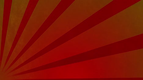 animación de líneas rojas rotativas en un fondo antiguo rojo suave