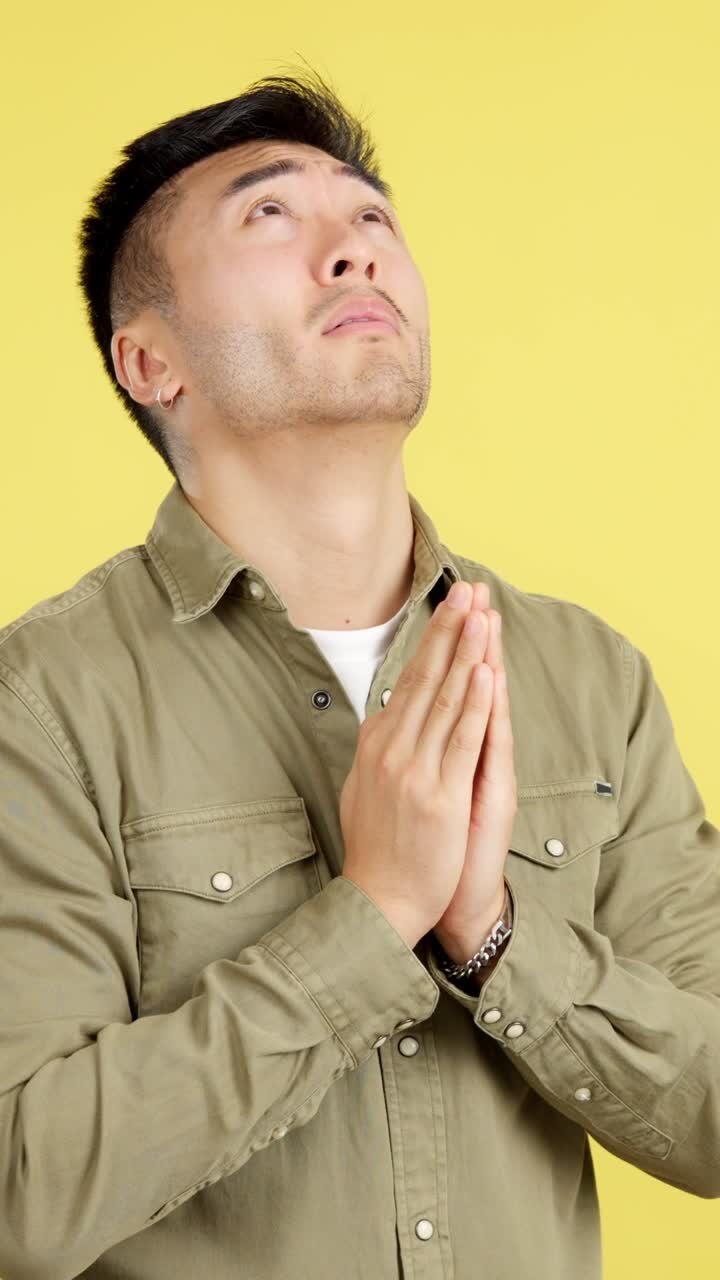 Man praying