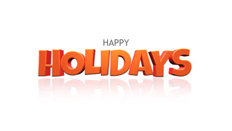 Cartoon-Happy-Holidays-text-on-white-gradient