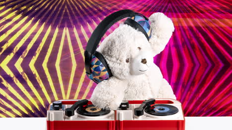 teddy bear dj