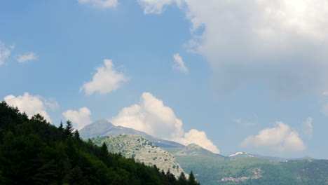 Mountain-peak-timelapse