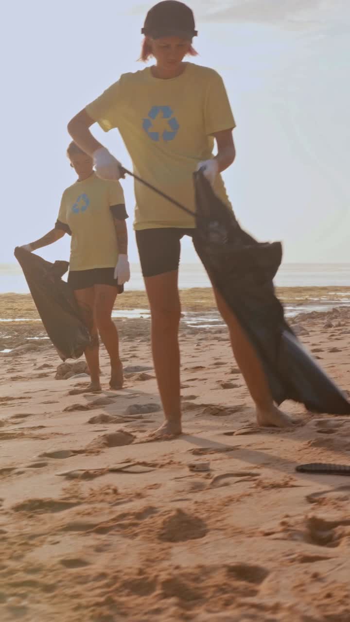 Volunteers unite for a cleaner beach embracing natures call to action