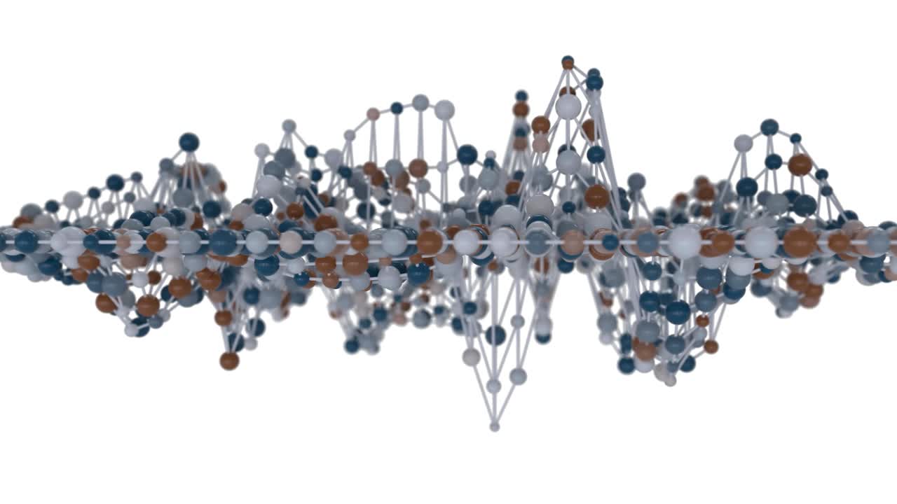 4k 네트워크 분자 mesh