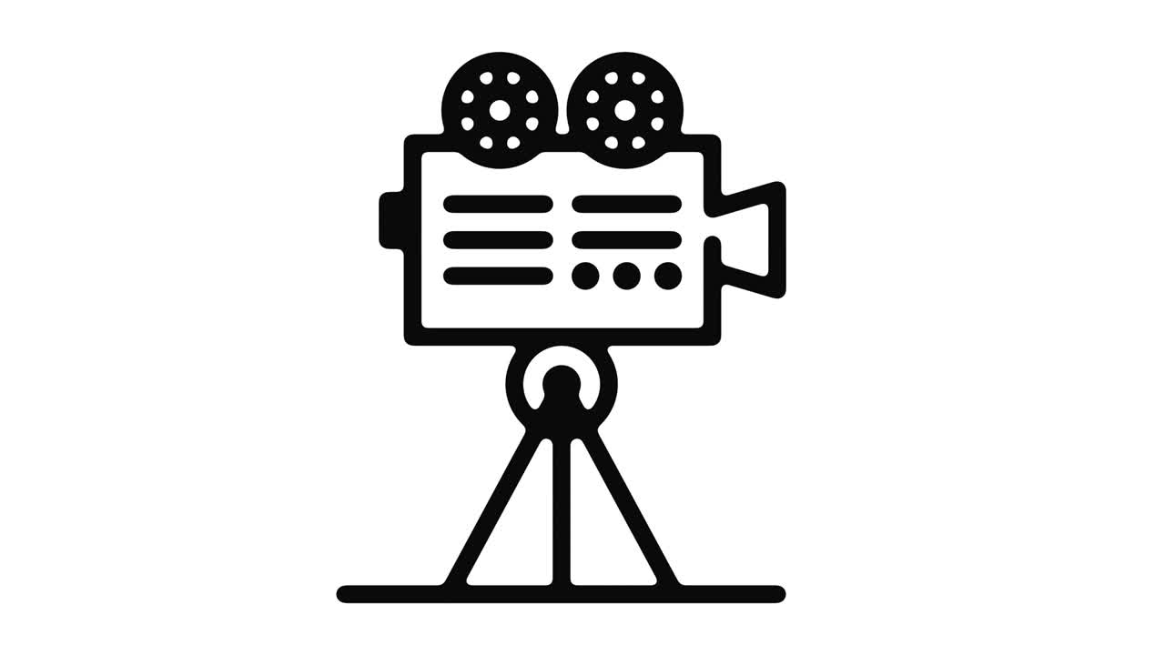 영화 라인 모션 그래픽