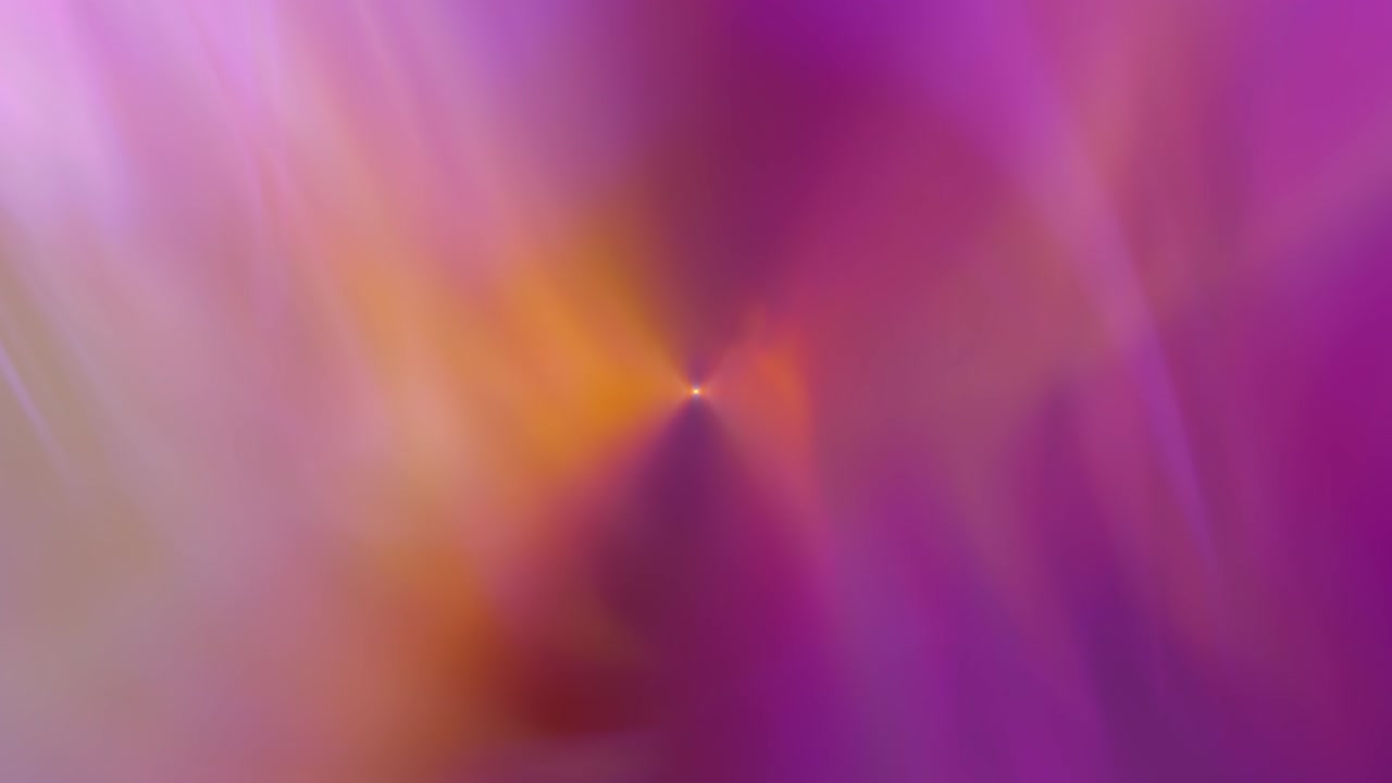 magenta etéreo paisaje de nubes celestiales bucle de fondo