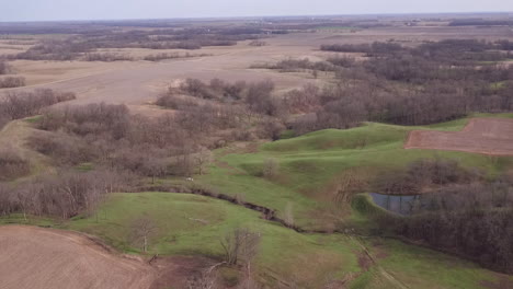 a farm in the midwest part of the usa