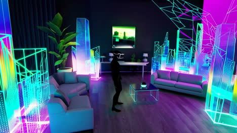 virtual reality living room