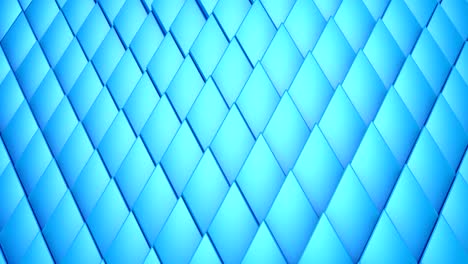 rhombuses formed a wave