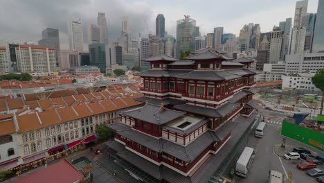 El-Templo-De-La-Reliquia-Del-Diente-De-Buda-En-Singapur